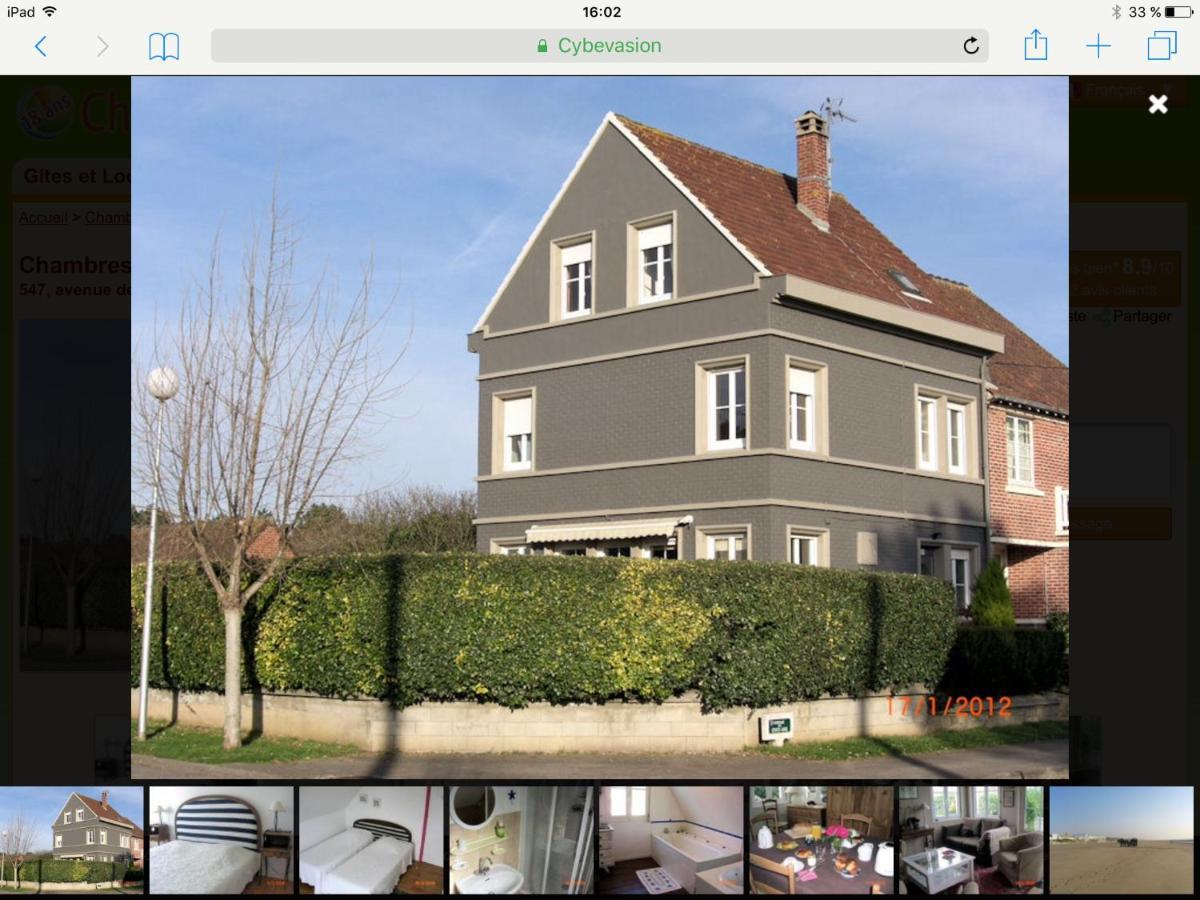 Le Cadran Bed & Breakfast Stella-Plage Exterior foto
